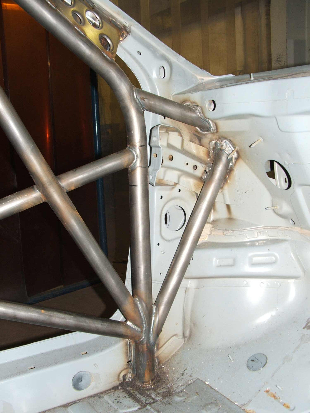 Kit de jaula de seguridad multipunto CDS para PEUGEOT 207 Internacional. Certificado por la FIA