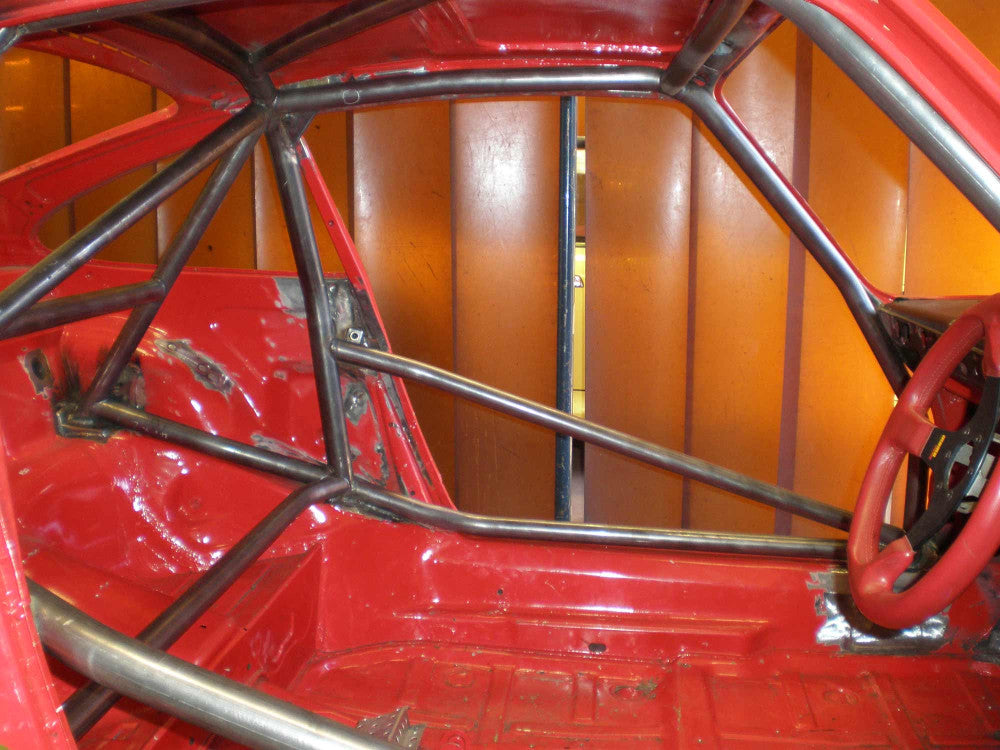 Kit de jaula de rodillo T45 para barra de puerta recta histórica PORSCHE 911. Cumple con MS UK según el Apéndice K