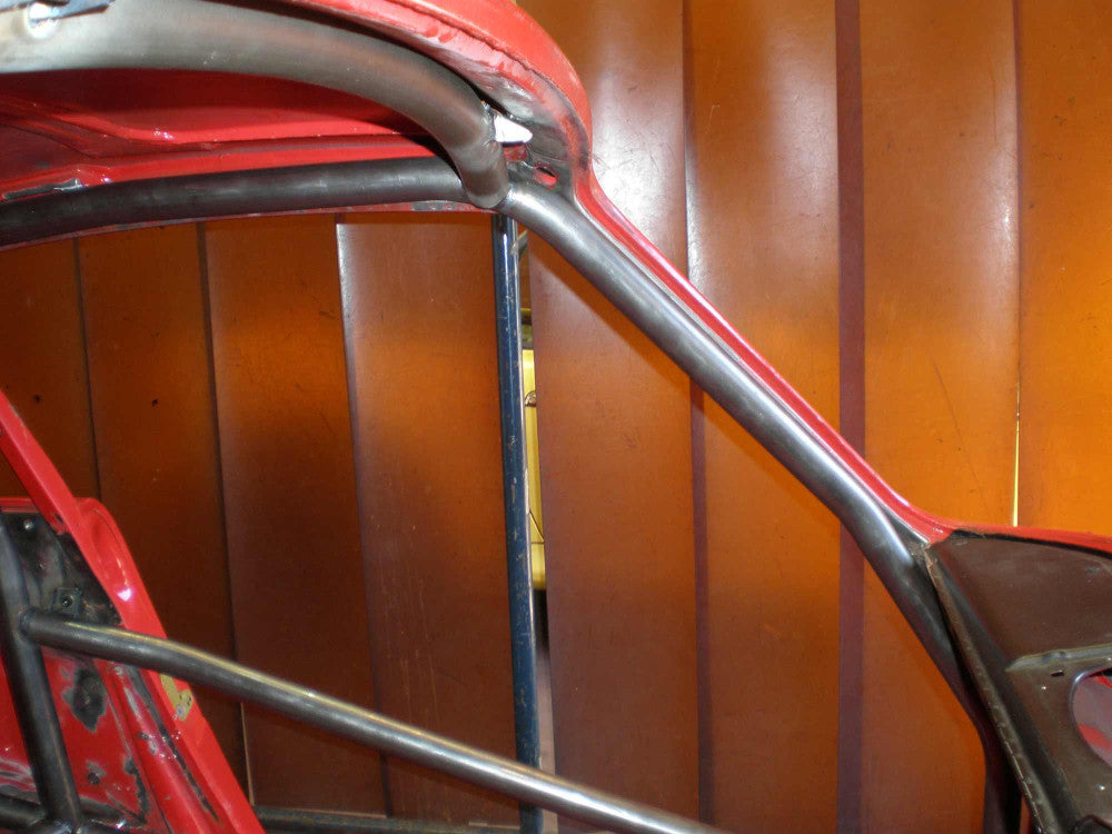 Kit de jaula de rodillo T45 para barra de puerta recta histórica PORSCHE 911. Cumple con MS UK según el Apéndice K