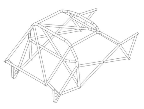 PORSCHE 914 Multipoint CDS roll cage kit 