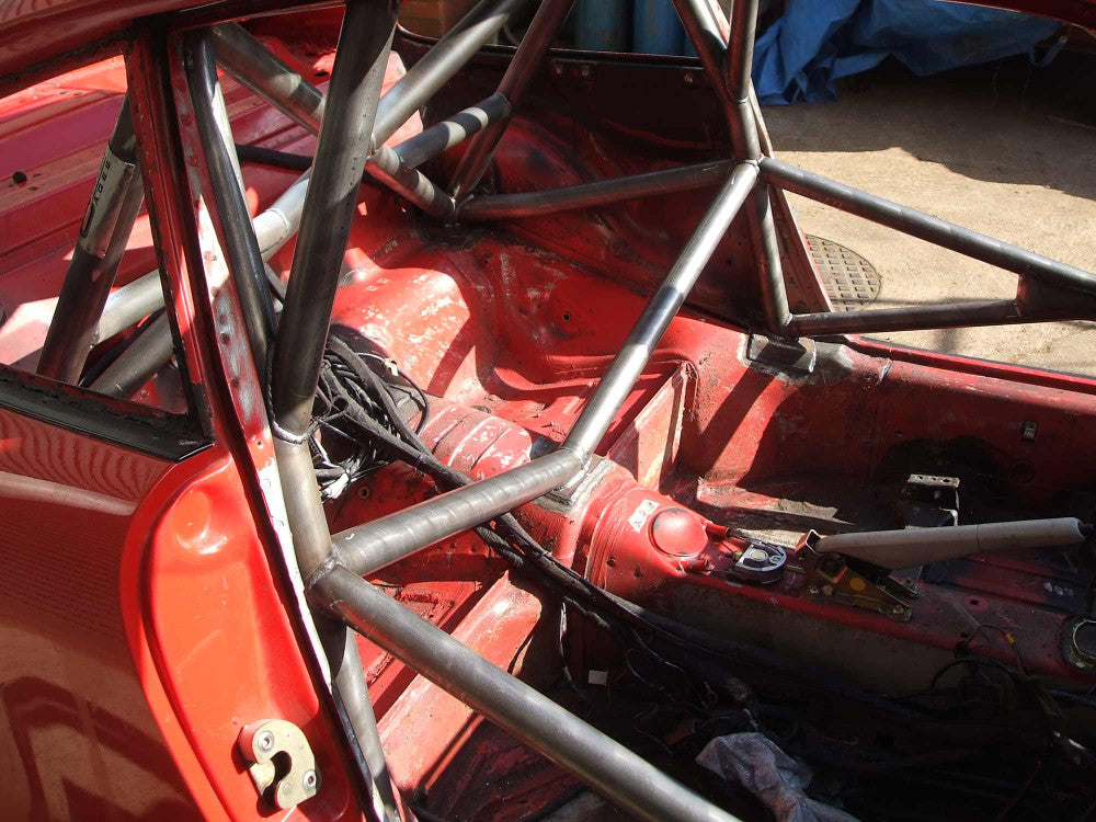 kit de jaula de seguridad multipunto T45 PORSCHE 964. Certificado por la FIA