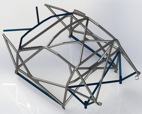 PORSCHE 997 Lightweight International Multipoint T45 roll cage kit FIA Certificated 