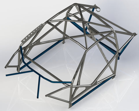 PORSCHE 997 Lightweight International Multipoint T45 roll cage kit FIA Certificated 