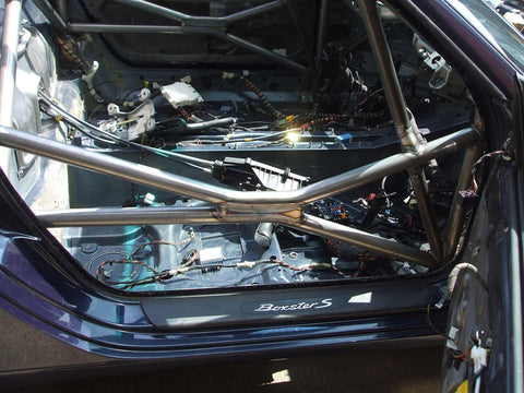 PORSCHE Boxster Multipoint T45 roll cage kit FIA Certificated 