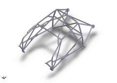 Kit de jaula de seguridad Multipoint T45 para SEAT Leon Cupra 05>