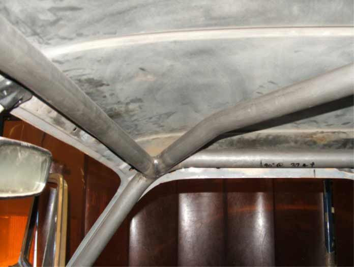 Kit de jaula de seguridad SIMCA Rallye Historic CDS. Cumple con MS UK según el Apéndice K