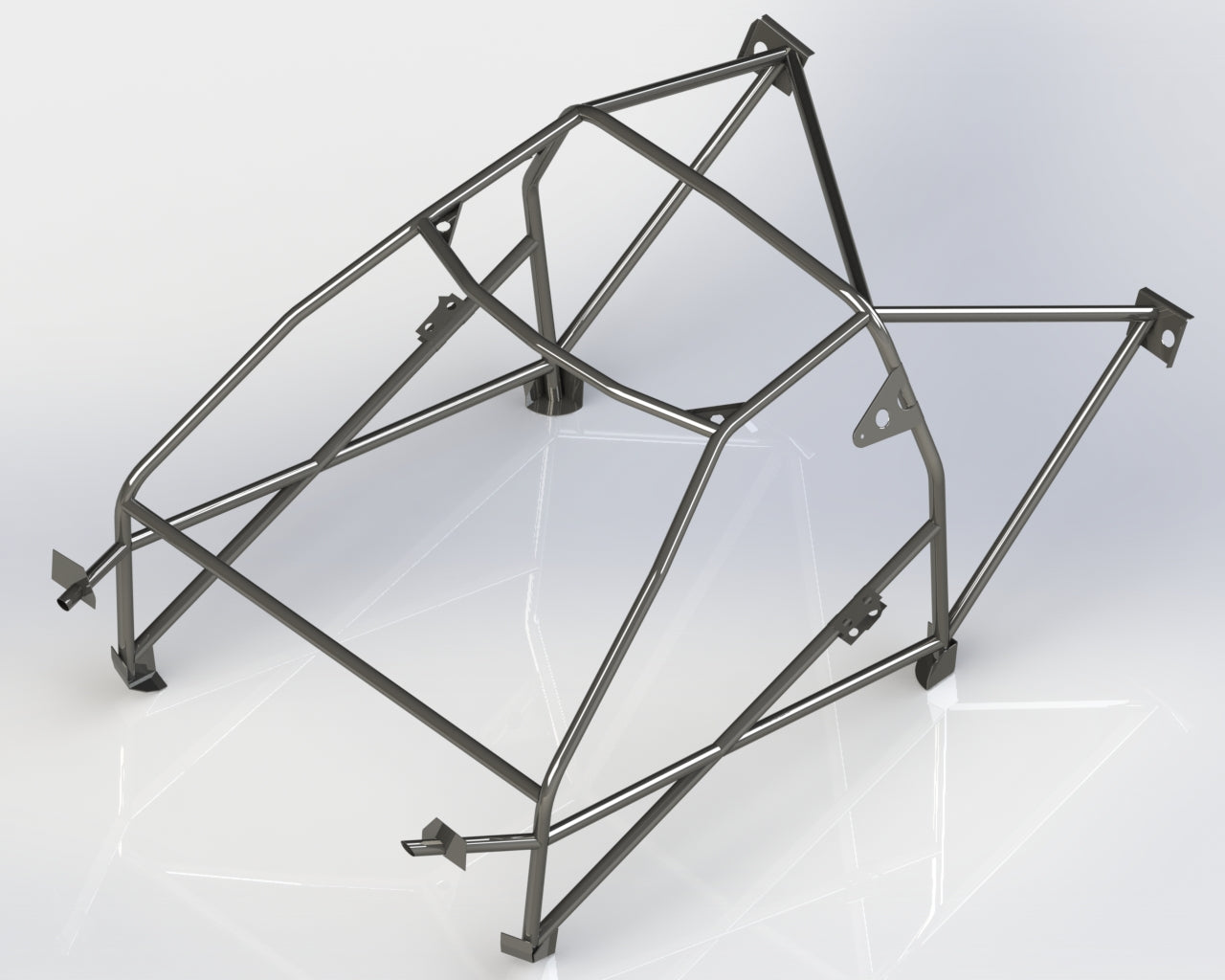 SUBARU Legacy Factory Style Historic T45 roll cage kit. MS UK Compliant to Appendix K 