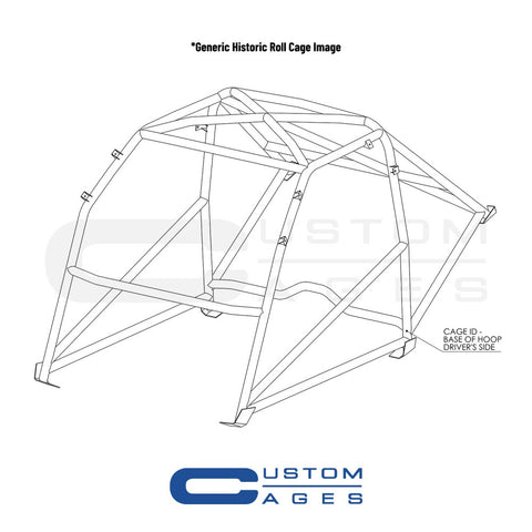 SUNBEAM Alpine Historic T45 roll cage kit. MS UK Compliant to Appendix K 