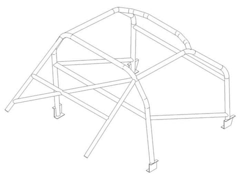 SUNBEAM Rapier Historic T45 roll cage kit. MS UK Compliant to Appendix K 