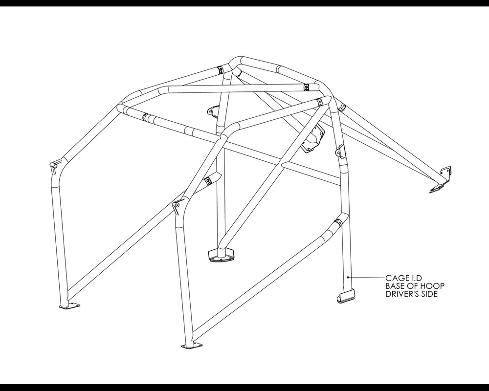 SUZUKI Swift '04-'10 Bolt-in CDS roll cage MS UK Compliant 