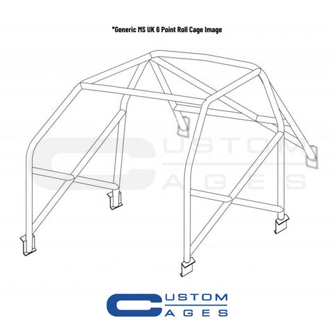 TALBOT Sunbeam (Modified Turrets) Historic T45 roll cage kit. MS UK Compliant to Appendix K 