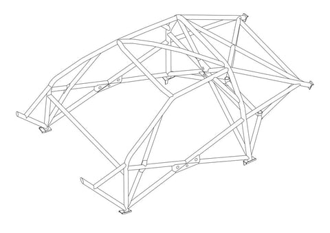TOYOTA Celica ST 205 Multipoint CDS roll cage kit 