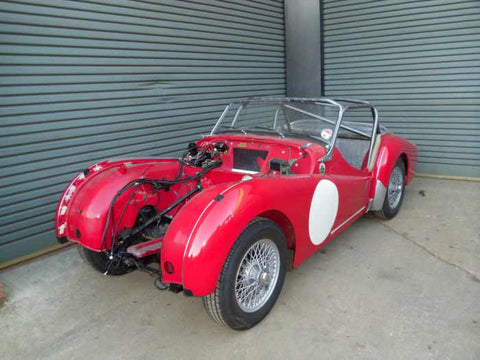 TRIUMPH TR3 Historic T45 roll cage kit. MS UK Compliant to Appendix K 
