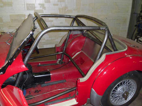 TRIUMPH TR3 Historic T45 roll cage kit. MS UK Compliant to Appendix K 