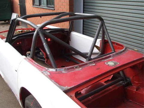 TRIUMPH TR6 Historic T45 roll cage kit. MS UK Compliant to Appendix K 
