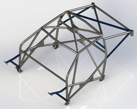 AUDI TT MK3 Multipoint T45 roll cage kit 