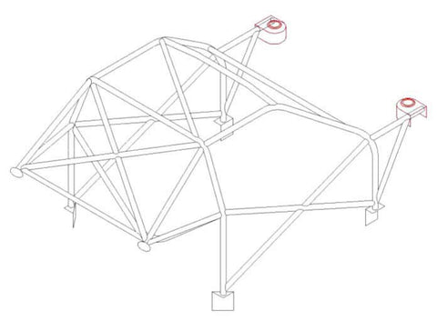 VAUXHALL Nova International Multipoint CDS roll cage kit. FIA Certificated 