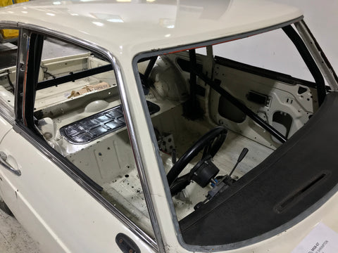 MG MGB GT Bolt-in T45 roll cage MS UK Compliant to Appendix K 